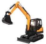 6.5 Ton Steel Track Small Ditch Digger Excavator Small Size With Kubota Engine