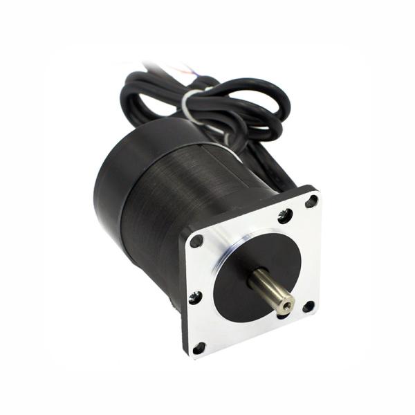 Square flange 57mm Round body 24V 3000RPM 69W 0.22N.m Brushless DC Motor 3phase