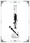 PHOENIX STAR 19" Showerhead Perc Freezable Coil Beaker Glass Bong
