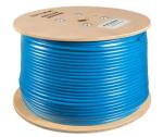 FFTP CAT8 Ethernet Cable 2000 MHz Bandwidth 22AWG Stranded Blue PVC Jacket