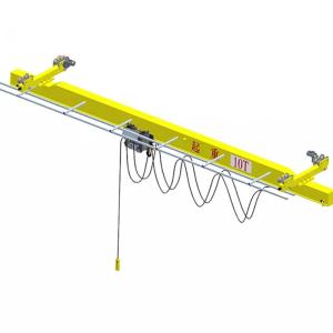 China HD Model Single Girder Electric Overhead Travelling Crane Safety Mobile 5t factory