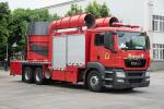 Germany MAN Smoke Exhaust Special Fire Fighting Truck with Water Tank
