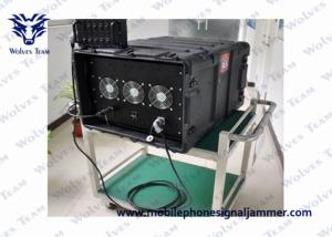 China Military VIP Protection Defence Vehicle Bomb Jammer High Power Portable All Cell Phone Signal Jammer factory