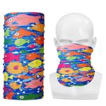Multifunctional Camo Cartoon Tube Face Seamless Magic Scarf