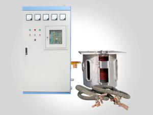 China Medium Frequency Aluminum shell furnace KGPS-200KW / 250kg factory
