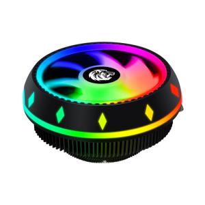 China UFO High Power CPU Cooler Fans Processor Heatsink Colorful Light 2900rpm 12v PC Air 38CFM on sale