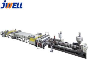 China Hollow Profile Plastic Extrusion Line , Polyethylene Extrusion Machine PC PP PE factory