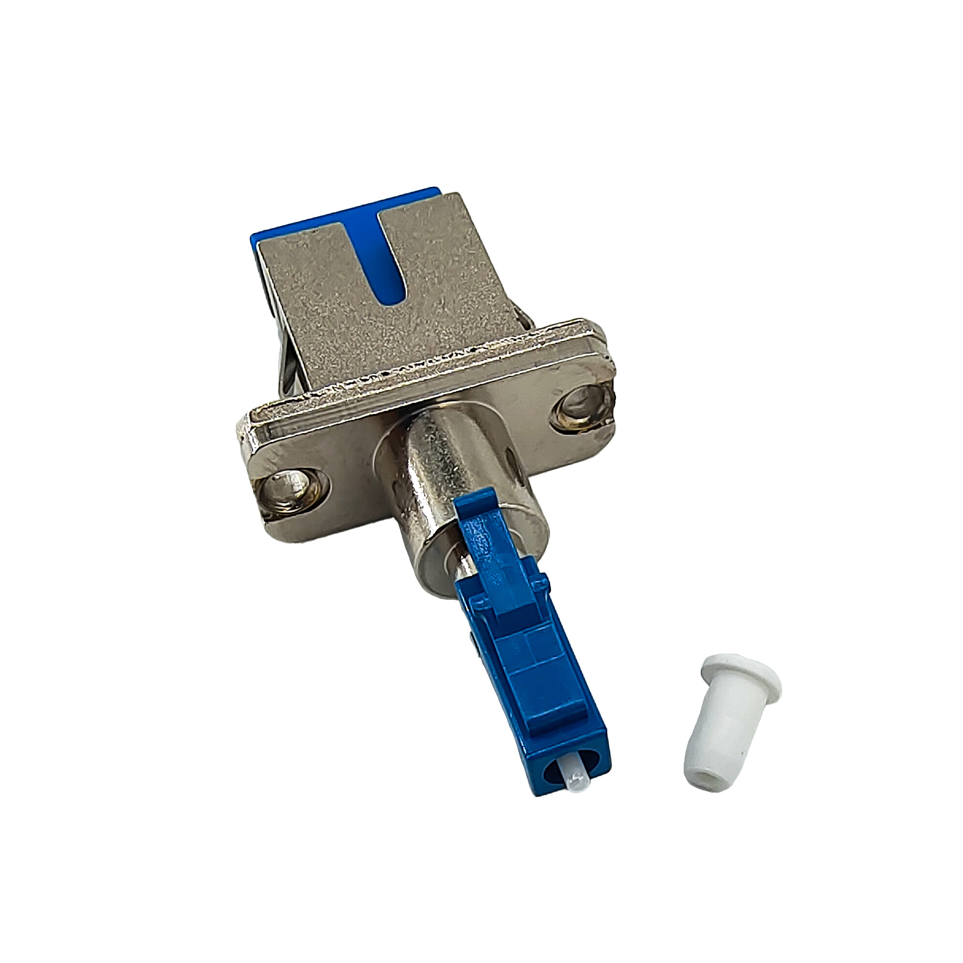 Metal Simplex Singlemode Fiber Hybrid Adapter SC UPC Female To LC UPC Male