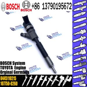 China 0445110215 BOSCH Diesel Injector Origional Standard Diesel Engine Injector factory