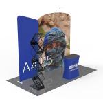 Portable Exhibition Displays , 10x10 Pop Up Trade Show Display Modular Versatile