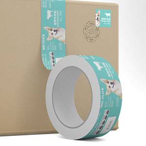 China Custom Print CYMK Adhesive Sticker Label Paper Roll For Glass Jars Business Packaging factory