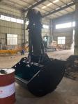 Hydraulic Excavator Clamshell Bucket , Double Cylinders Clamshell Bucket For