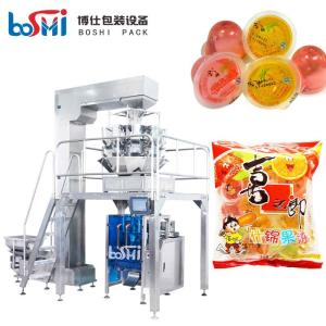China Vertical Filling Sealing Snack Dried Nuts Candy Packaging Machine PLC Control factory