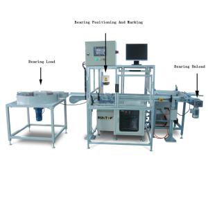 China Automatic Fiber Metal Laser Marking Machine for Bearings Marking , Integrate Double Air Cylinder' on sale