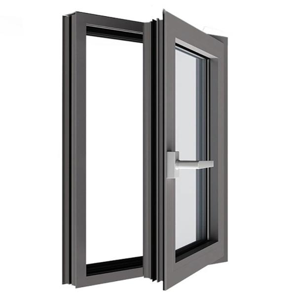 French Casement Glass Windows With 304 Stainless Steel Mesh And SKATE Original