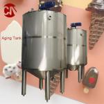 Electric Milk Storage Stainless Steel Tanks for ISO Certified Aging Tank and