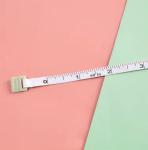 1.5m Portable Keychain Mini Tape Measure For Health And Fitness 60 Inch Square