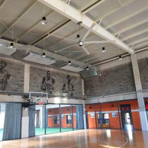 China 2.4m 8 Foot high efficiency Brushless dc Motor Ceiling Fan For Church factory
