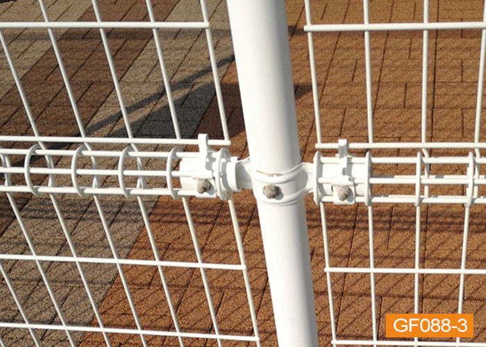 bottom edge L2.8m Powder Coating 6 Ft Welded Wire Fencing