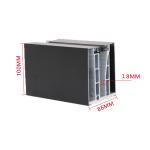 Aluminum Base Profile For Glass Balustrade 3.6m / piece Packing Details Included