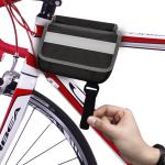 Large Phone Bike Bag OEM Waterproof Rear Under Seat Reflective Strip Pouch For