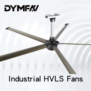 China High Efficiency Big Industrial HVLS Fans Big 7.1m 1.5kw Warehouse Ceiling Fans factory