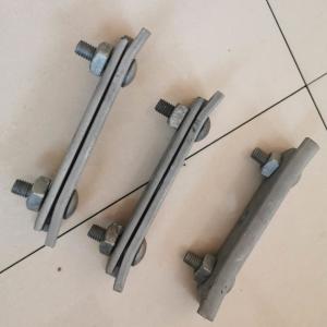 China Galvanized Guy Power Line Fittings 3 Bolt Type Cable Suspension Clamp factory