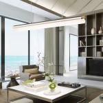 A Word Minimalist Luxury French Island Bar Acrylic Rectangular Texture