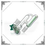 Glass Ashcatchers 18mm Recycler Ash Catcher For Smoking Bongs Mix Color