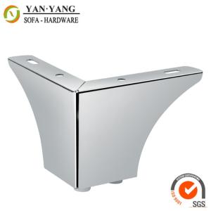China 110*110*55 mm glossy shiny furniture legs contemporary corner sofa legs SL-108 factory