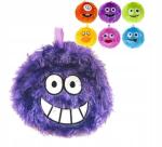 Unisex 6" Purple Furry Monster Plush Round Ball Stuffed Animal Toy Alien PVC