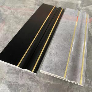 China Waterproof PVC Skirting Board Covers Plastic Customization Length factory