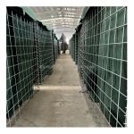 Galvanized Defensive Barrier Welded Gabion Lined for Flood Control Retaining