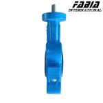 DN50 Industrial Butterfly Valve With Stainless Steel Plate For Corrosion