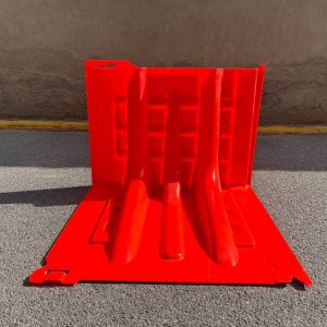 52cm Height ABS Material L-Shaped Flood Control Barrier Fence Connecting Water