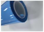 40 μm Blue HDPE Film UV Cured Silicone Coating Film Without Silicone Transfer No