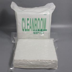 China High Absorbent Lint Free Dry Wipes Class 1000 4 Inch Lab Disposable Ultrasonically Sealed factory
