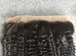 Brazilian Kinky Curly 13x4 Lace Top Closure Human Hair Ear To Ear Lace Frontal