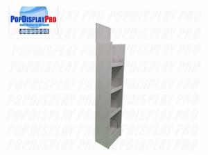 China Beverage Floor Merchandising Shelf Display Heavy Duty Loading 4C CMYK factory
