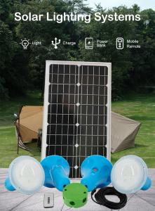 China Orange Garden Solar Powered Lights For Home Outdoor Atmosphere 30W Solar Panel factory