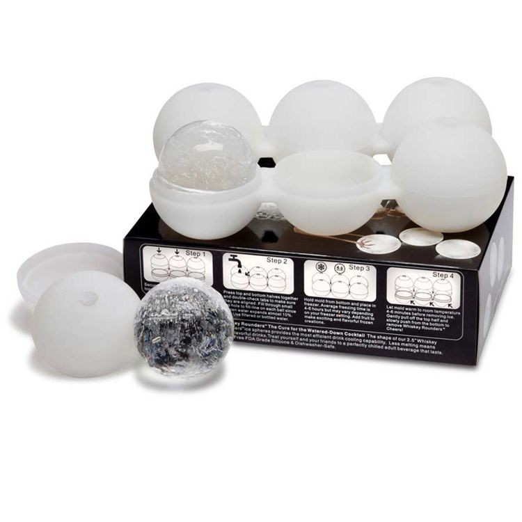 Factory wholesale silicone Ice Tray Cake mold Custom Brain ice cube tray sset mold size shape