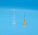 Light Yellow Disposable Dental Syringes Side Hole Out Diameter 2.7mm 12G