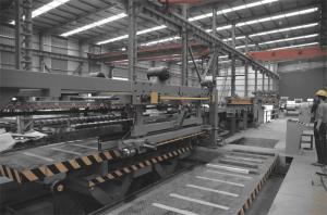 China ISO Steel Cut To Length Line With Hydraulic Pressing Guiding System factory