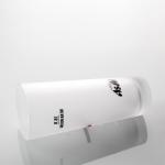 500ml Frosted Glass Drinking Cups 17.6 Ounce Hand Blown Glass Etching Beer Mugs