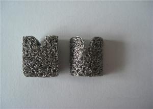 China Monel 80*50mm Steel Wire Cushion For Heat Shields / Engine Anti Vibration factory