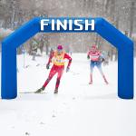 3m Outdoor Inflatable Finish Line Arch Customize Logo With Air Pump