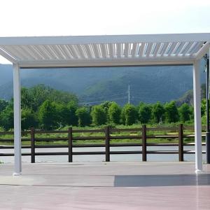China Elevate Your Outdoor Living with a Modern Aluminum Pergola factory