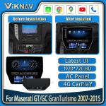For 2007-2015 Maserati GT GC 12.3 Inch Touch Screen Head Unit 128G Navigation