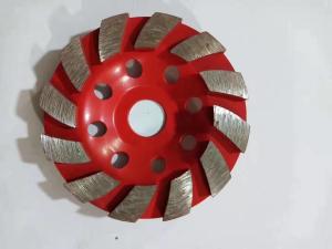 China 6&quot; Diamond Grinding Cup Wheel/Turbo segment wheel For Concrete Grinding factory