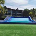 Customized Flow Rider Wave Surfing Machine Kids Amusement Rides for Water Park